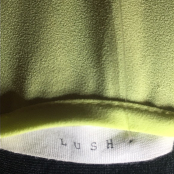 LUSH $38 NEW Sheer Sleeveless Top Size Medium - Picture 5 of 8